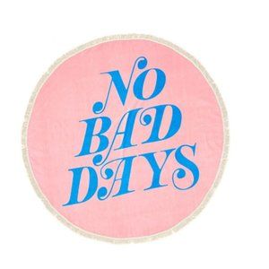 No Bad Day All Around Giant Circle Beach Towel